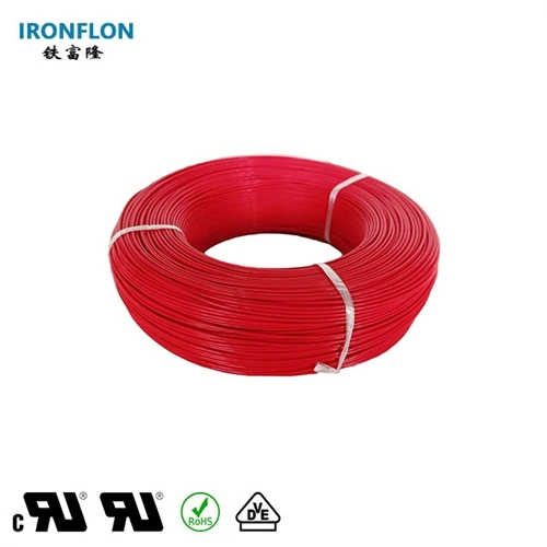 좋은 소식! Zhejiang IRONFLON UL1180 시리즈 PTFE 절연 니켈 도금 구리선이 베트남으로 배송되었습니다.